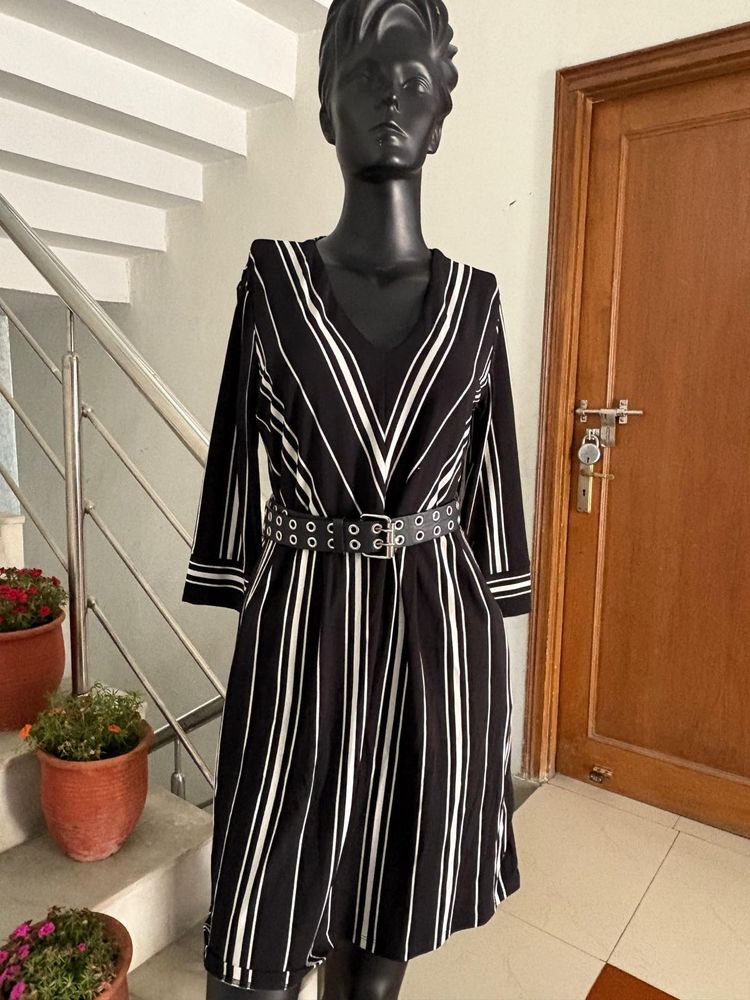 Stripped Dress