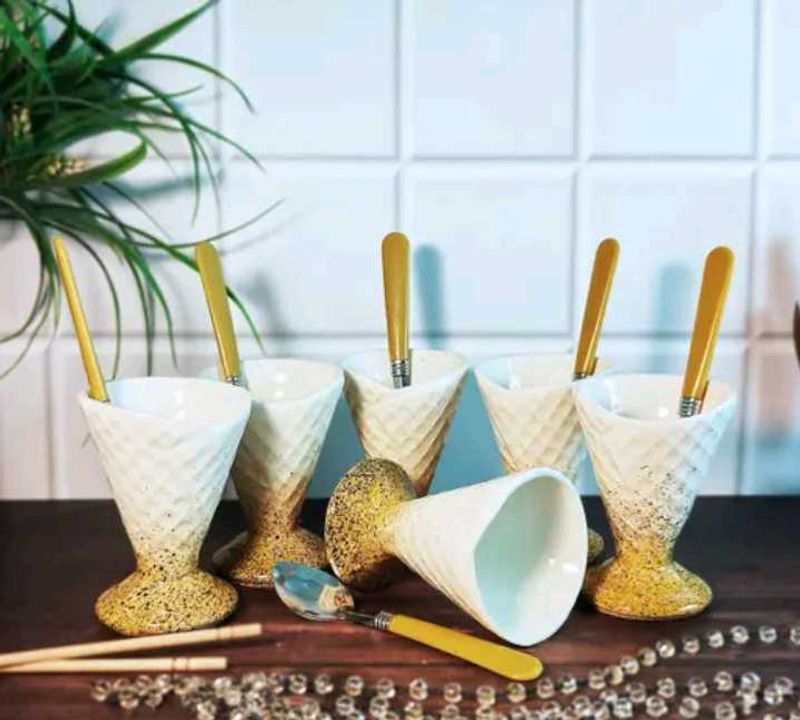 Ice Cream Cone Dessert Set