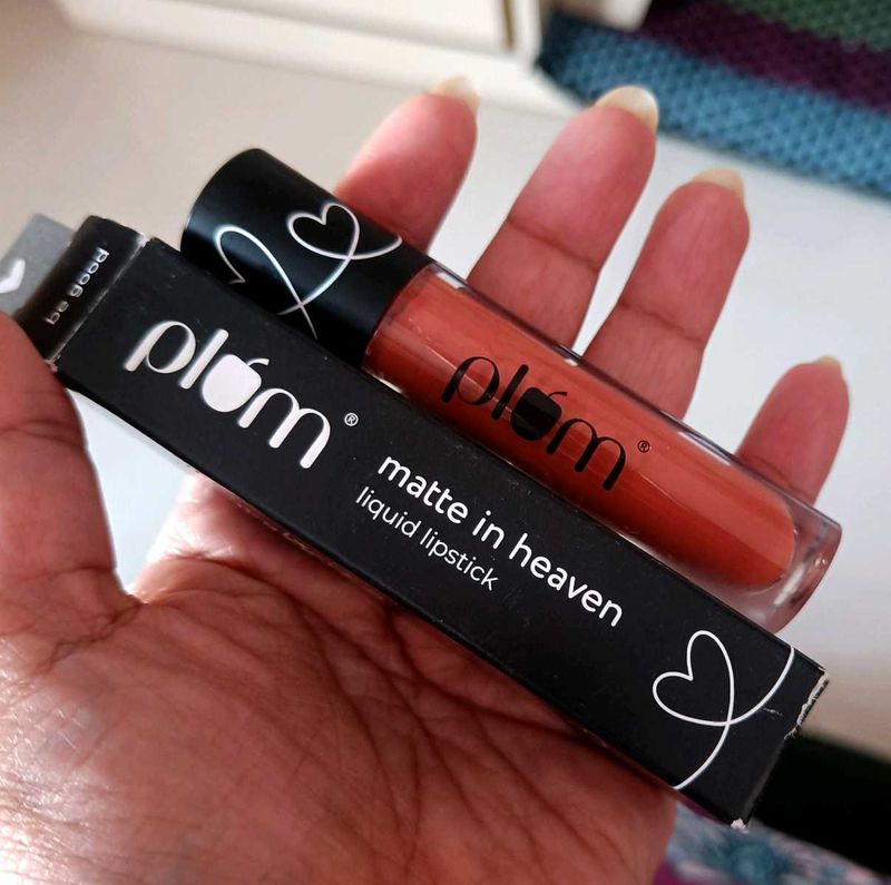Plum Matte Lipstick - Cinnamon pop