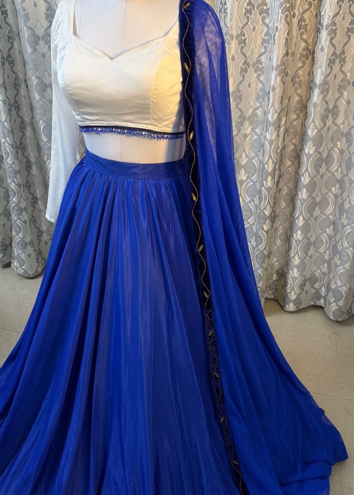 Royal Blue Lehenga Choli