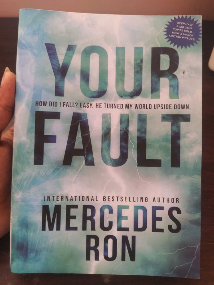 &#34;Your Fault&#34; by Mercedes Ron - Paperback Book