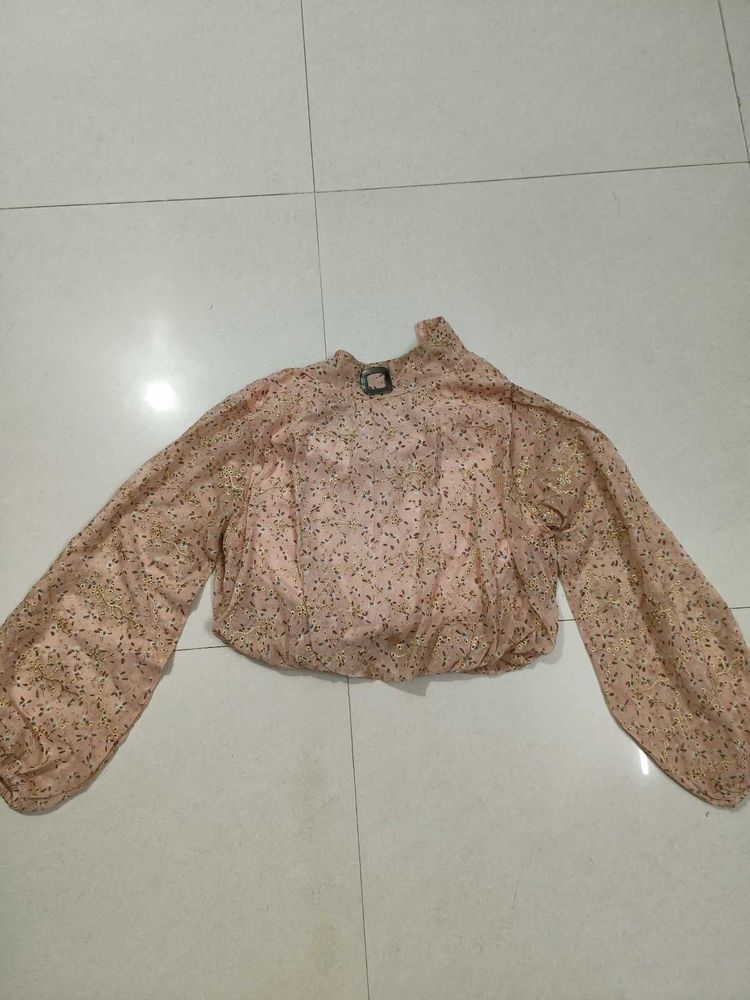 Floral Balloon Top