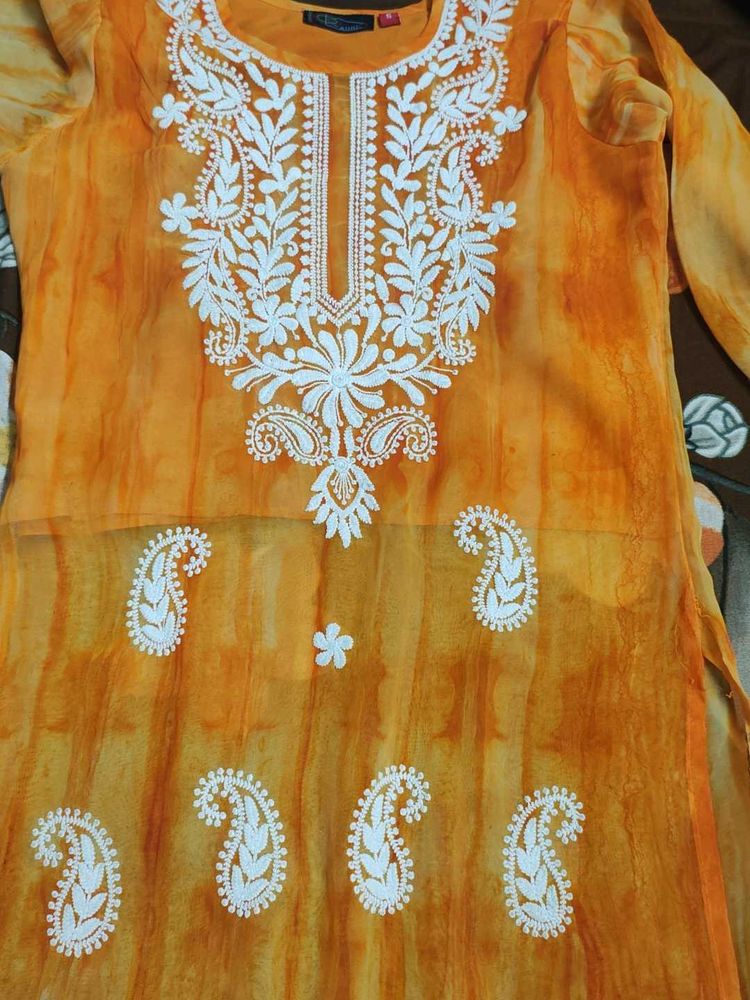 Elegant Embroidered Kurta