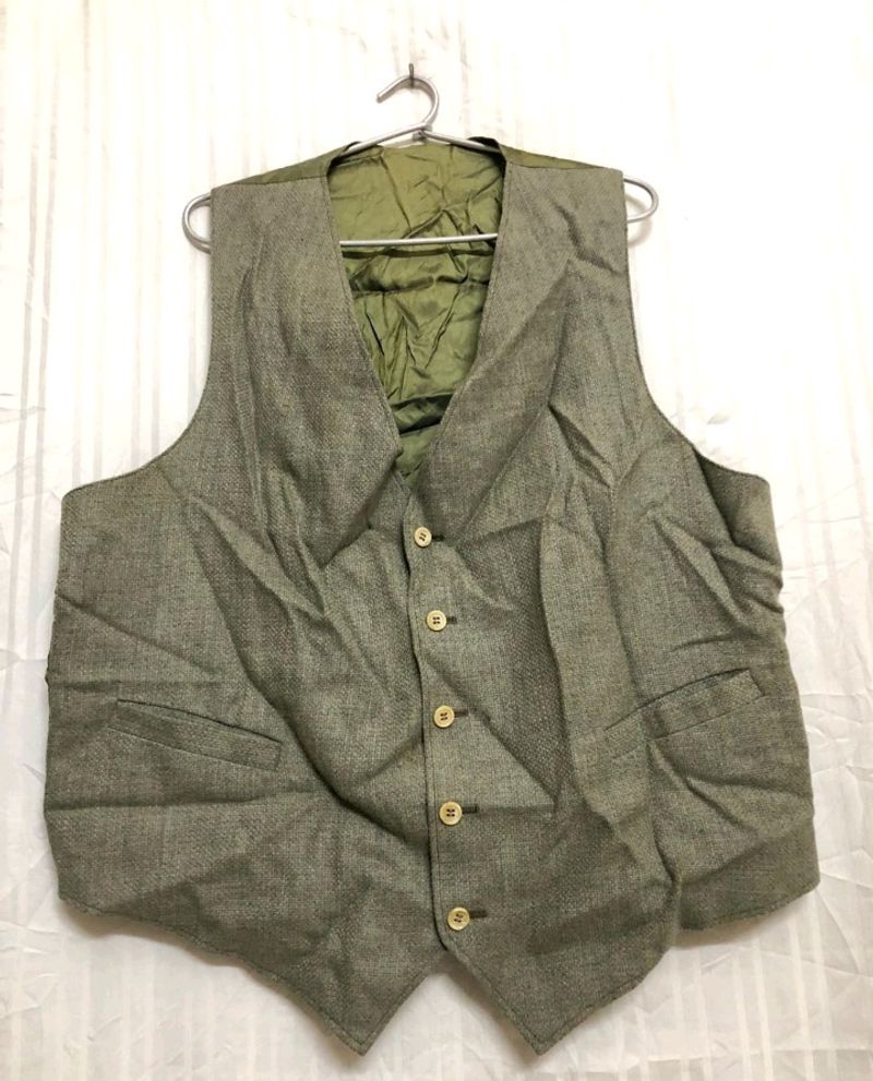 Green Formal Waistcoat