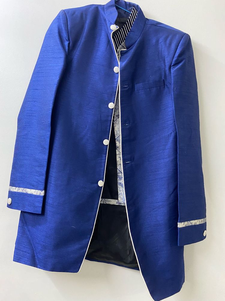 Royal Blue Sherwani Set