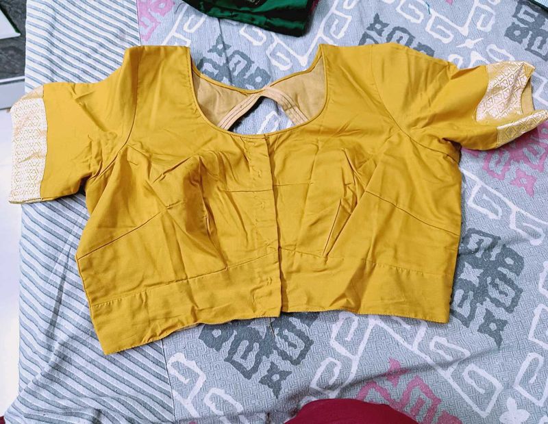 new Yellow Readymade Blouse