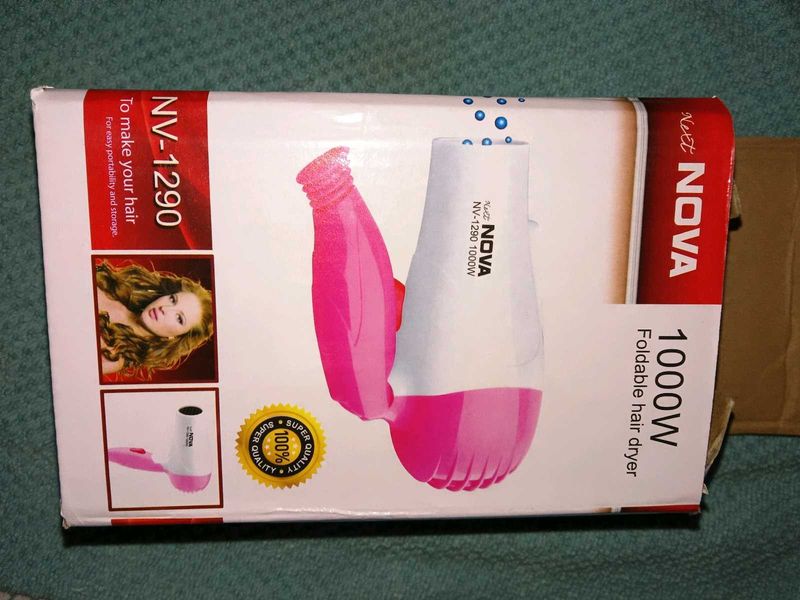 NOVA Foldable Hair Dryer - 1000W