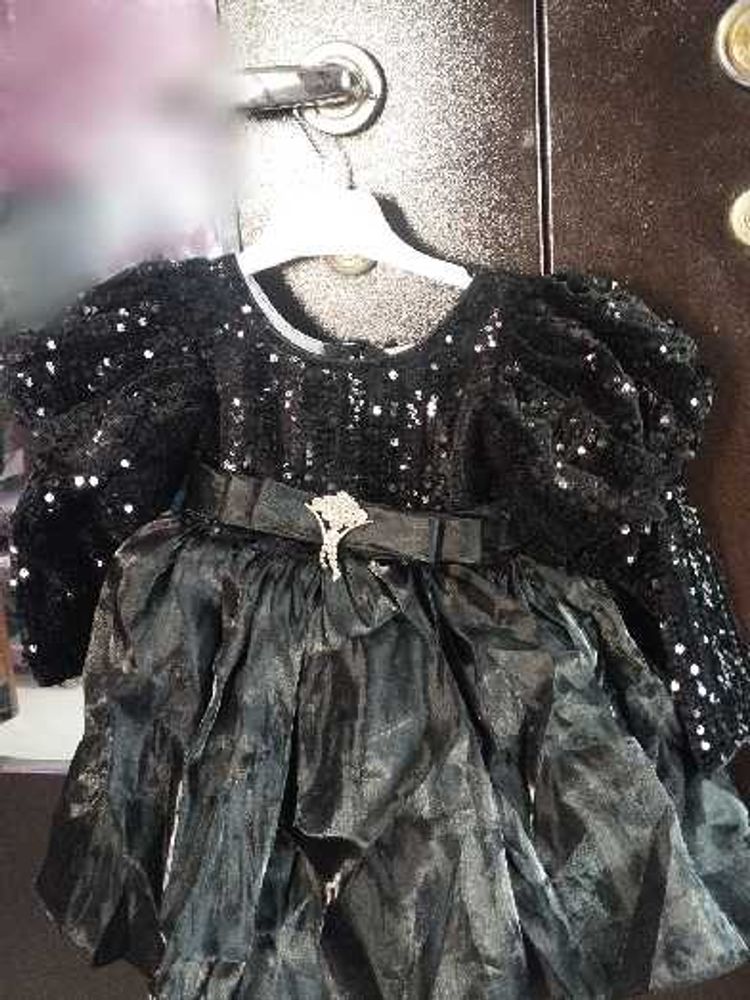 Sparkly Black Party Dress