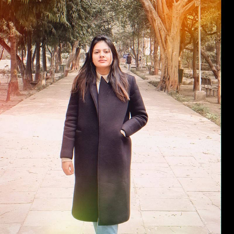 Black Overcoat With Side Pockets
