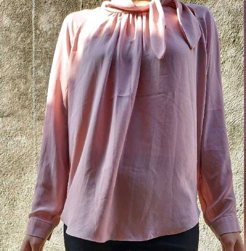 Pink Formal Shirt, Size: S-M