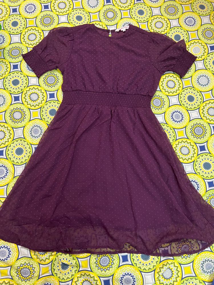 Dark Purple Dress