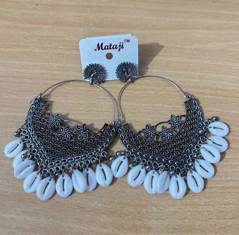 Boho Style Hoop Earrings