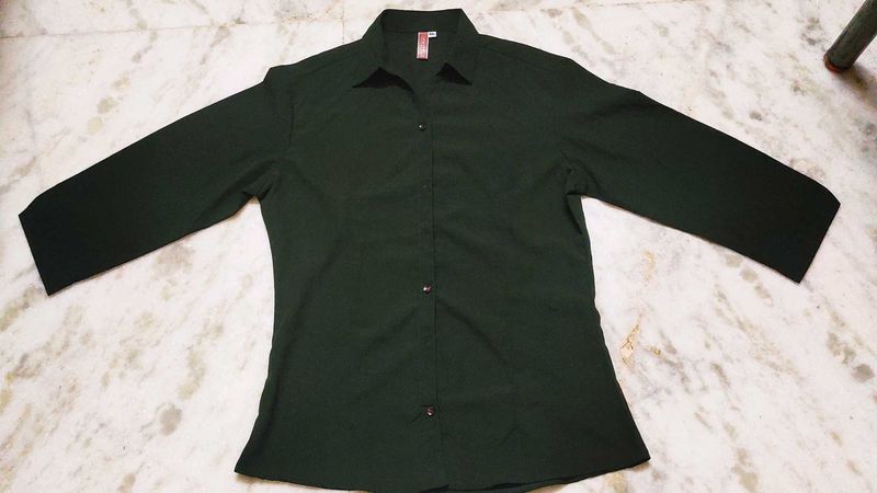 Elegant Green Shirt