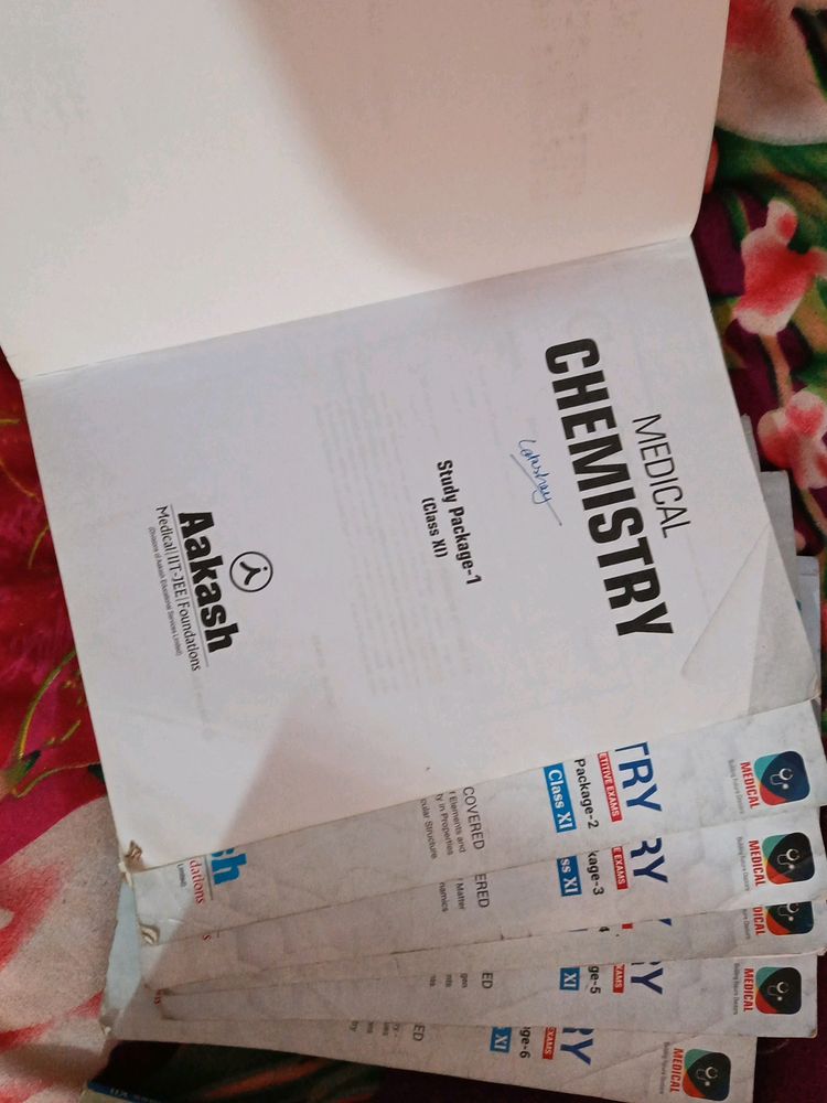 Chemistry Package By Aakash Both 11th/ 12th Class