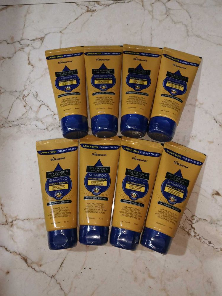 Pack Of Eight St Botanica Arga Oil Shampoo