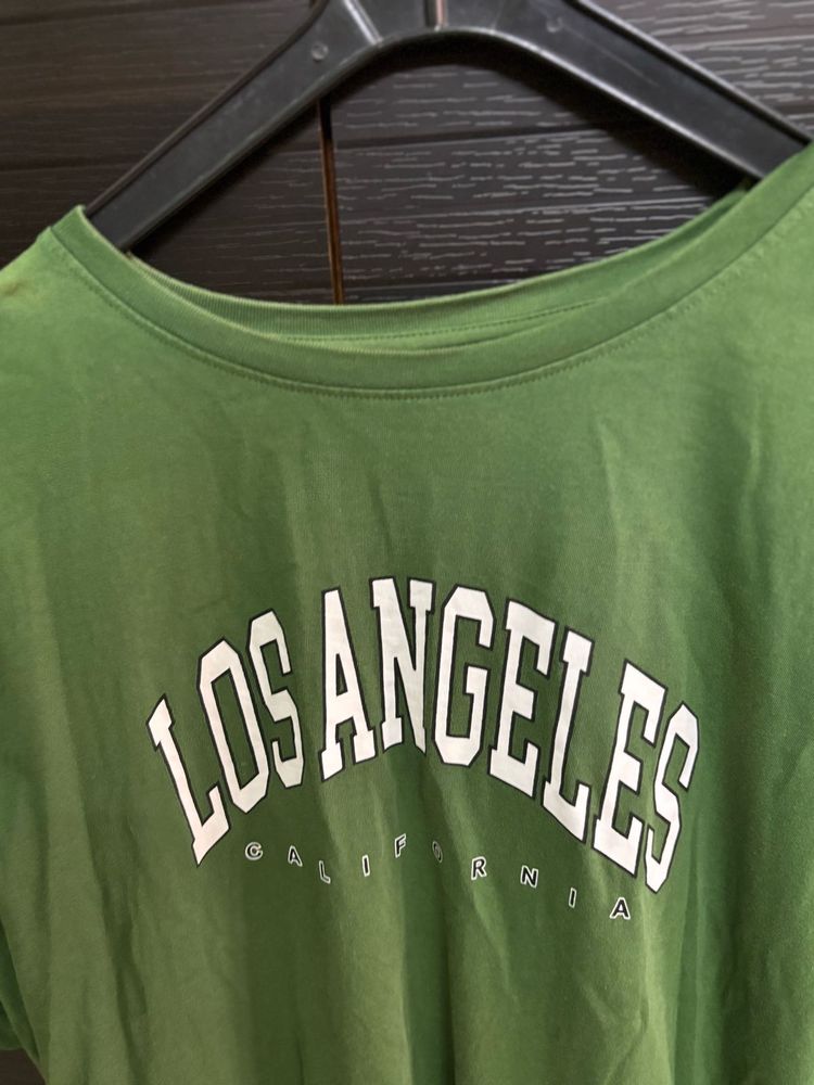 Green LA Graphic Tee