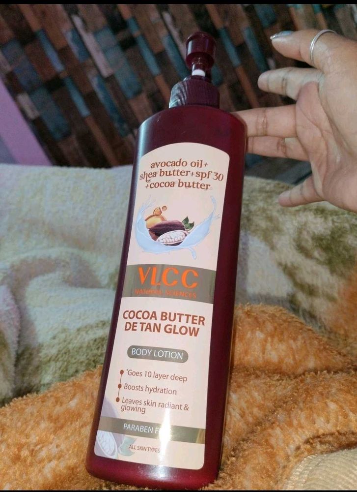 VLCC Cocoa Butter De-Tan Glow Lotion
