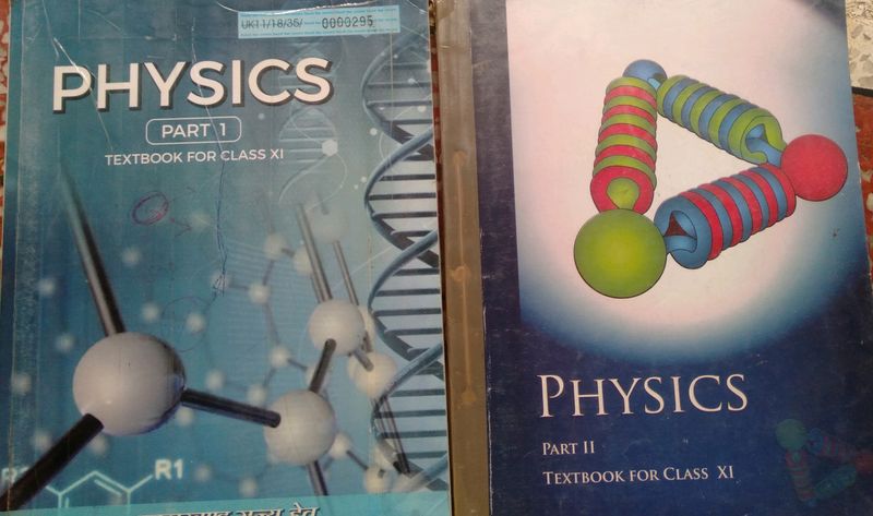 Class 11 Physics Both Part 1and 2 ,CBSE NCERT Books