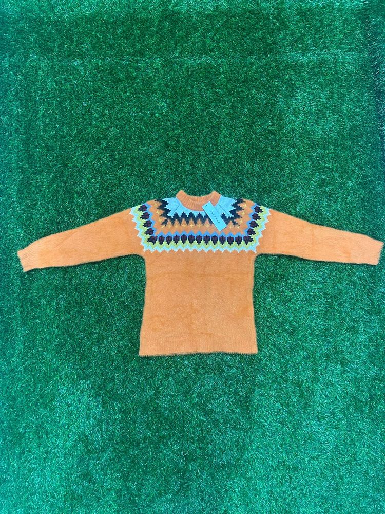 Cozy Patterned Sweater