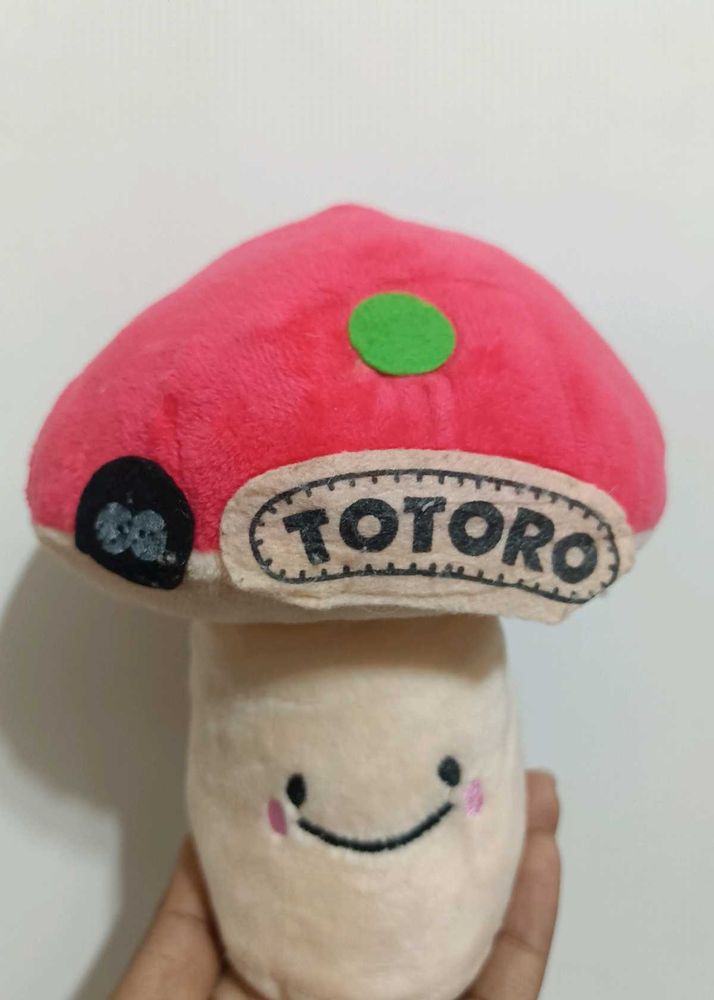 Totoro Mushroom Plushie