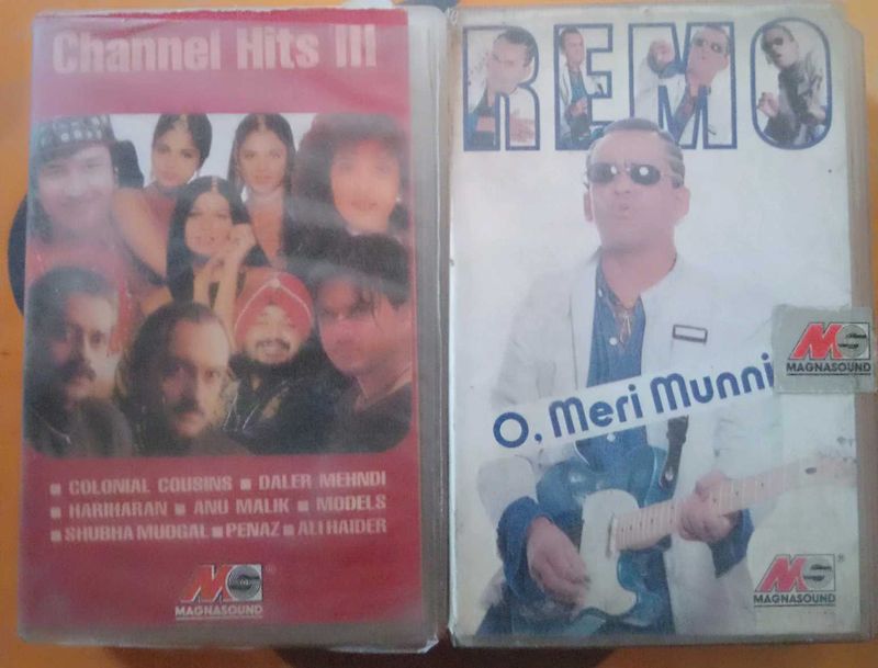 Channel Hits III &amp; Remo Cassettes and other hindi