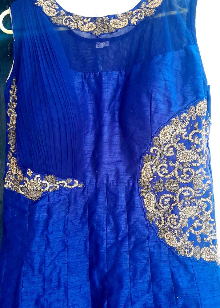 Beautiful Blue Party Wear Gown