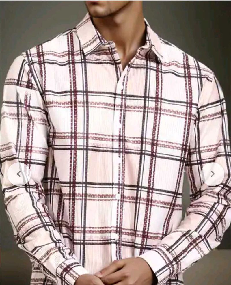 Shein Mens Checked Shirt