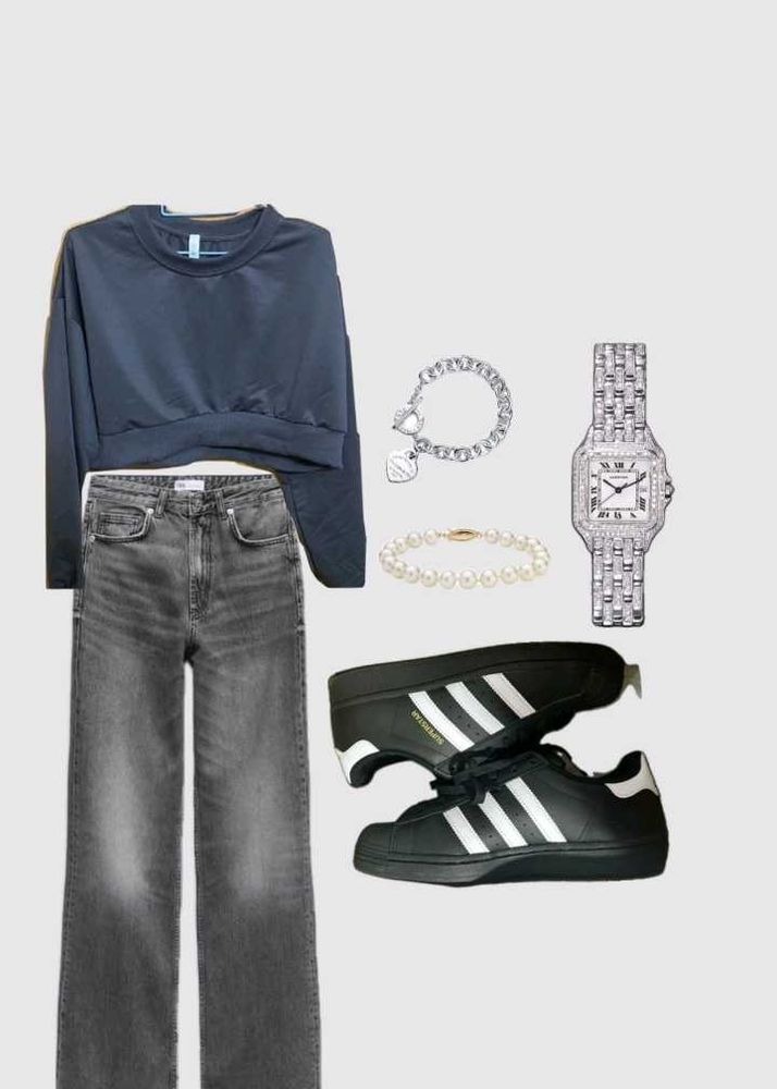 NEWME Crop Sweatshirt