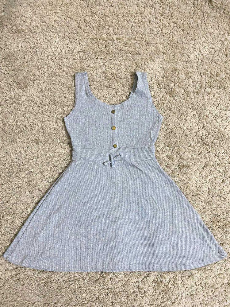 Cute Casual Gray Dress