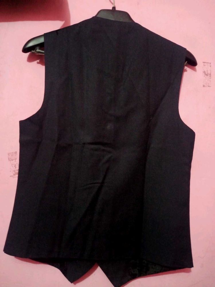 Classic Black Waistcoat