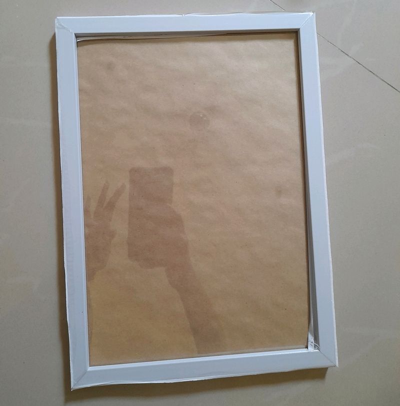 A4 Size White Photo Frame (Pack Of 6)