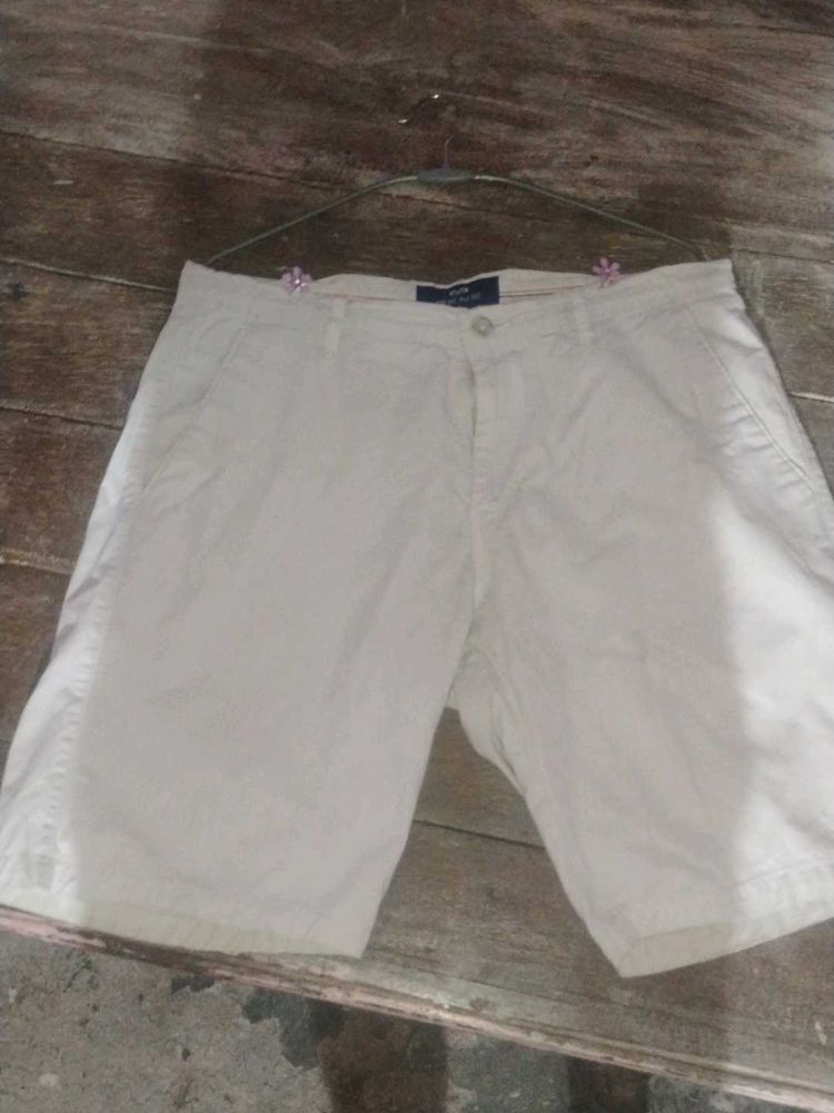 KLP Jeans Beige Shorts