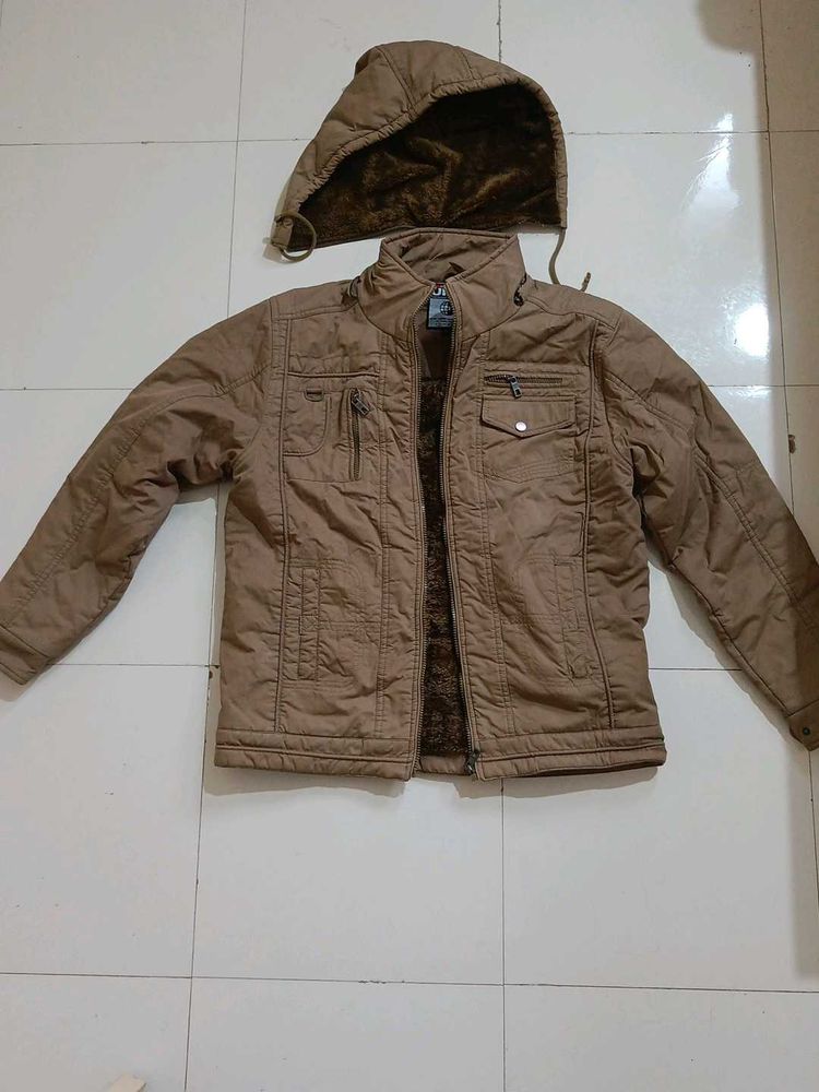 Men&#39;s Brown Winter Jacket