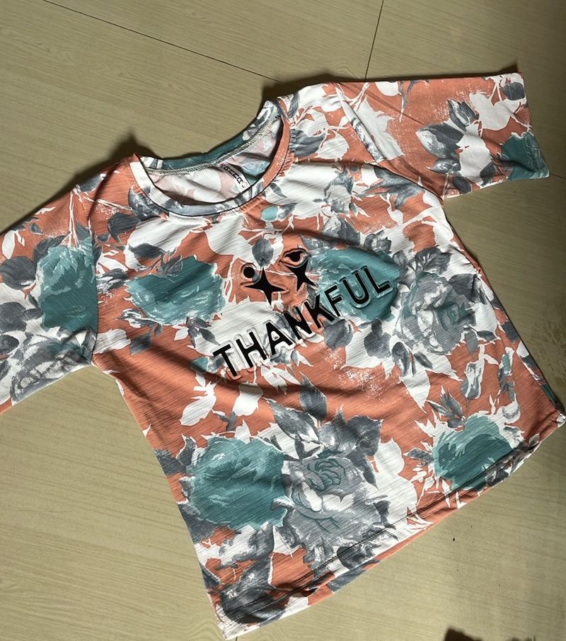 Floral Print T-shirt