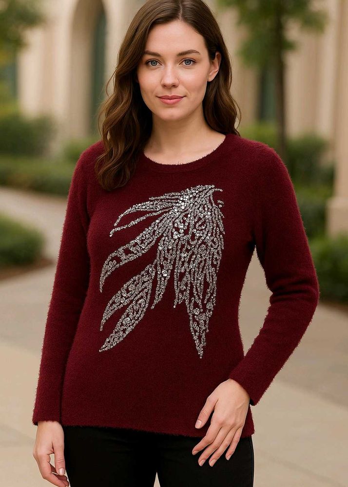 Nice Condition Woolen Sweatshirt, Pullover Top