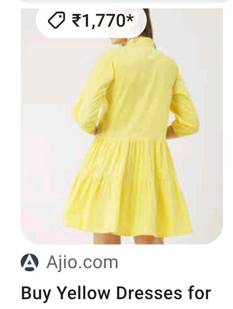 Pinteresty Mini Frock Dress 👗