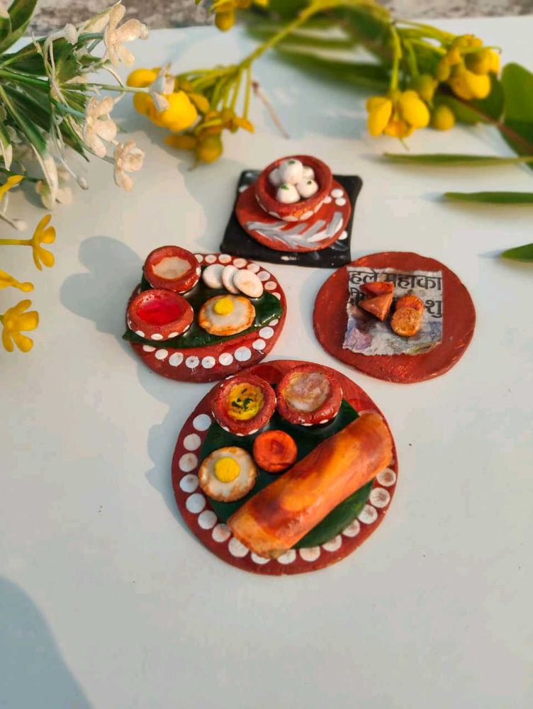 Miniature Food Set 4 pice