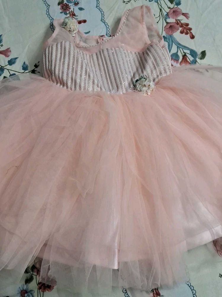 Pink Tulle Dress