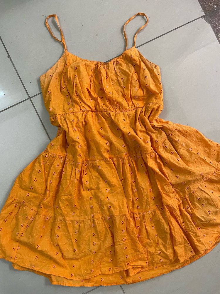 Orange 🍊 Dress