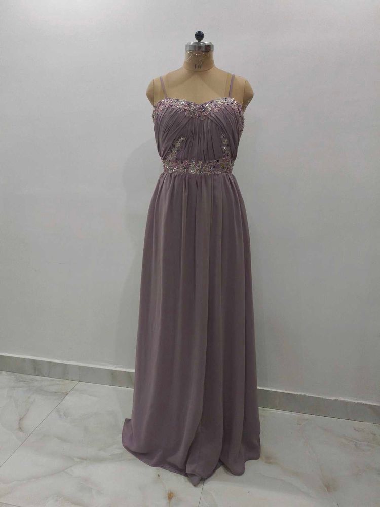 Elegant Mauve Gown