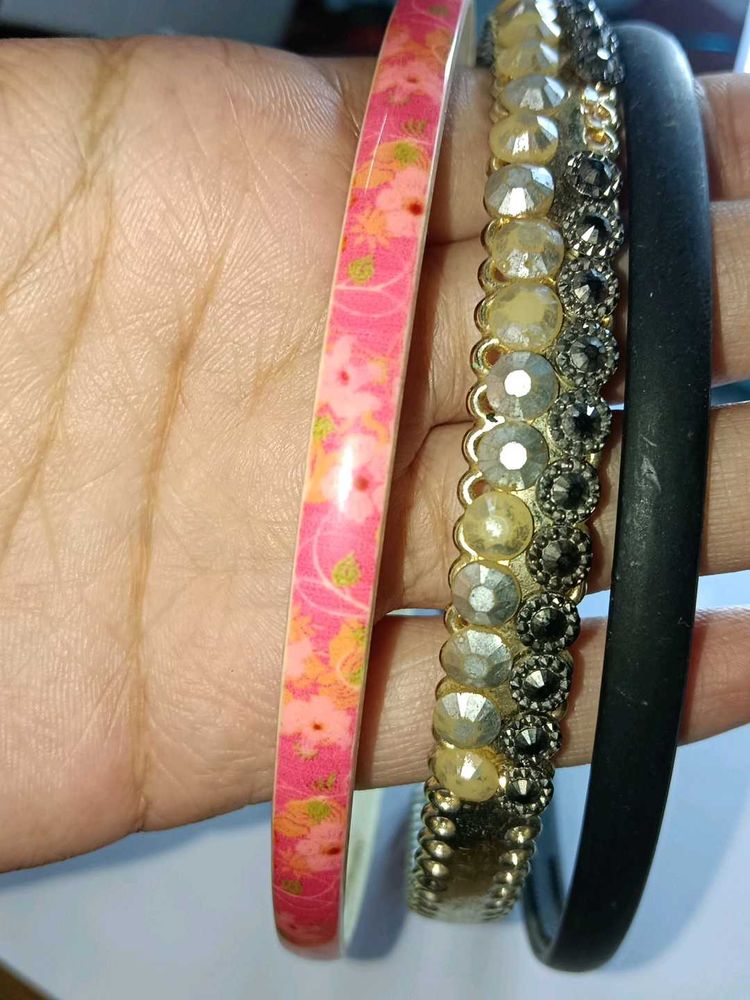 3 sets of hair bands