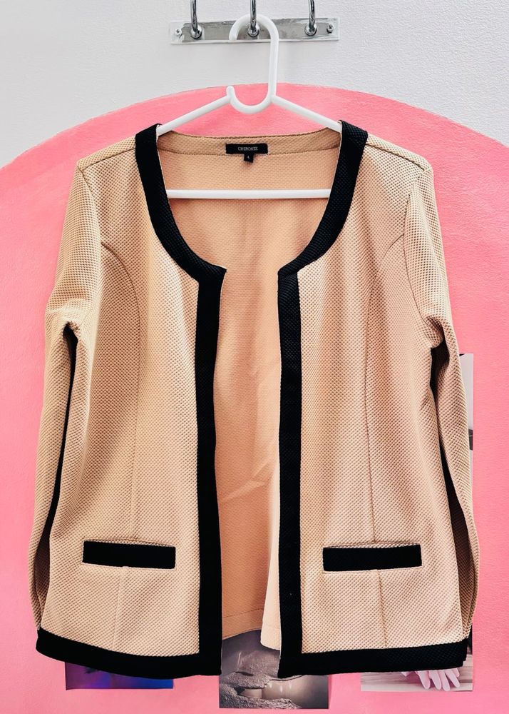Cherokee Beige Blazer - Size L