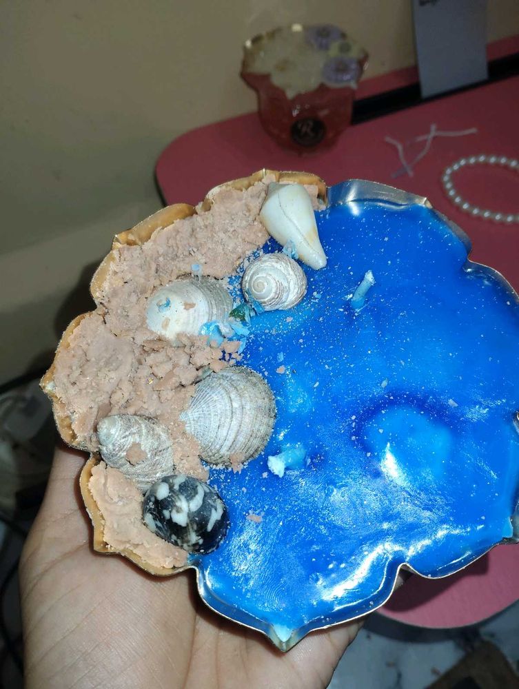 Beach Theme Candle