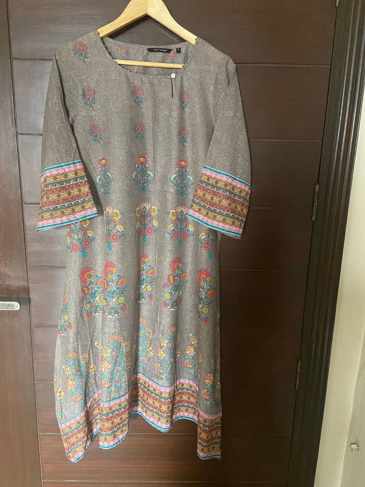 Floral Print Kurti (xl)