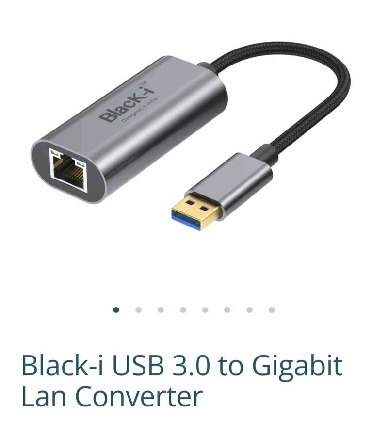 Black-i USB 3.0 Gigabit LAN Converter