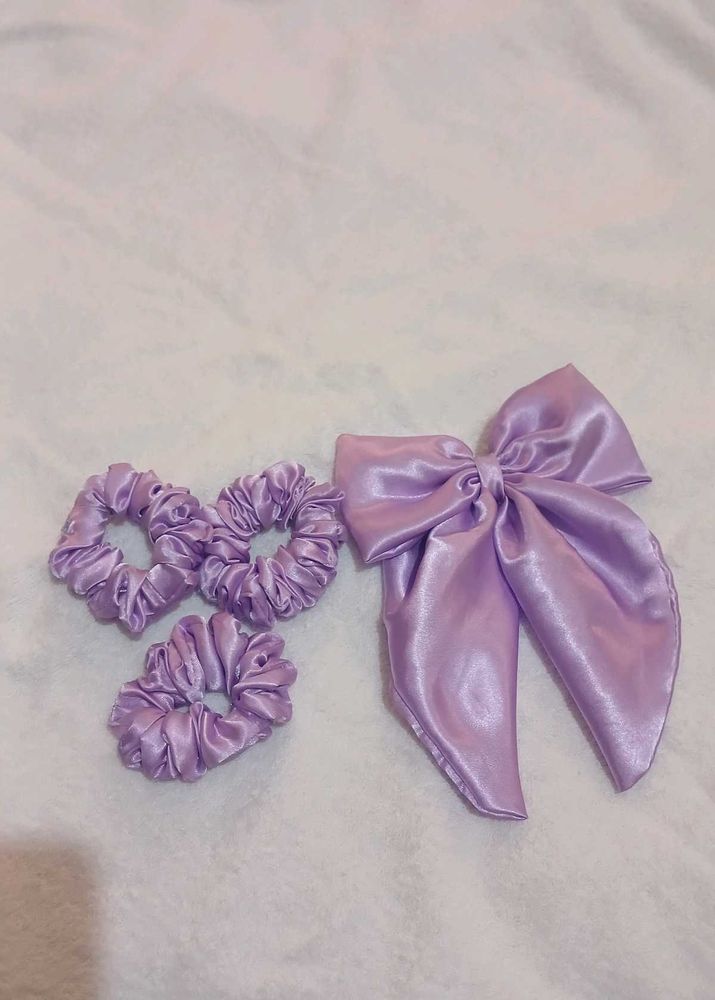 Handmade SCRUNCHIES AND BOWS ... Un Used