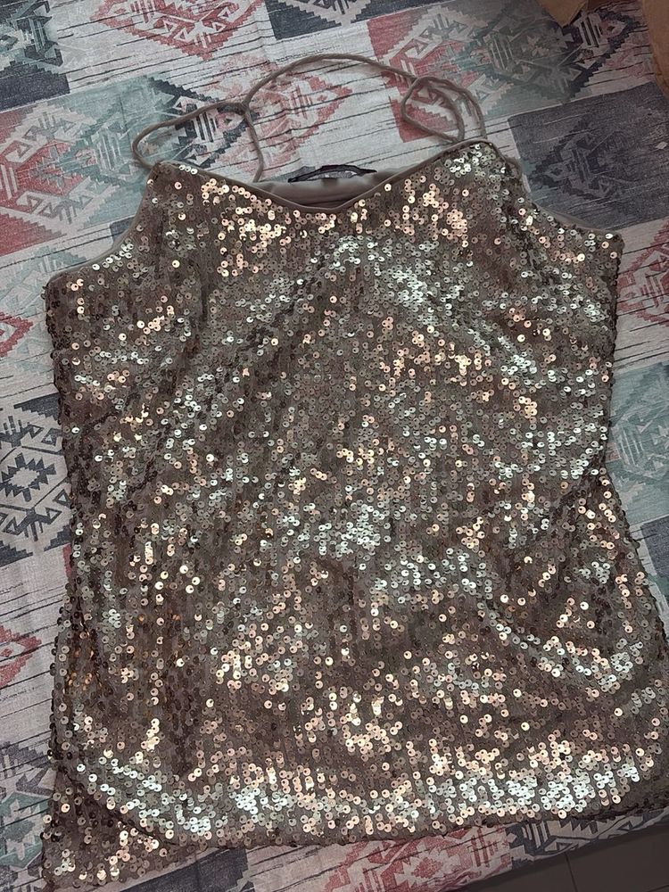 Sparkly Sequin Tank Top