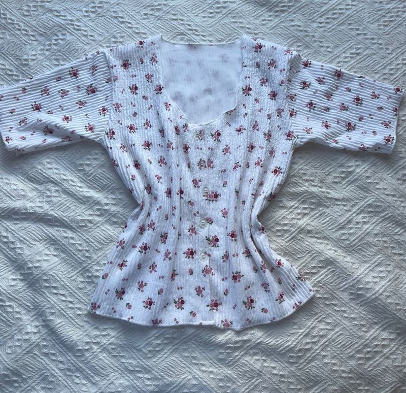 Floral Print Top