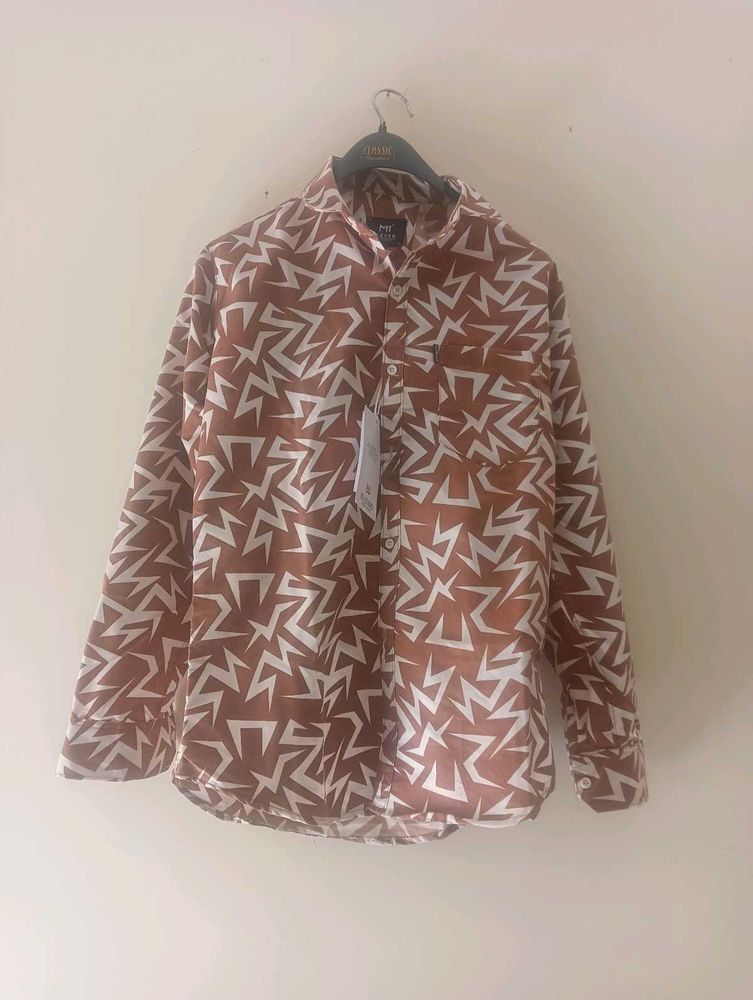 Abstract Print Shirt