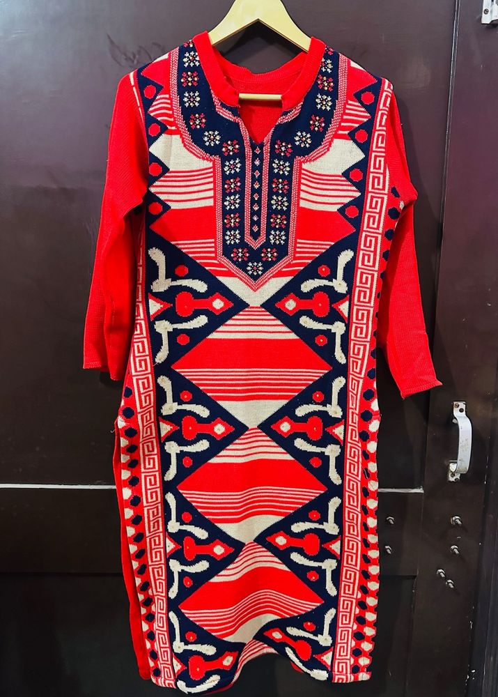 Woolen Kurta With Trouser